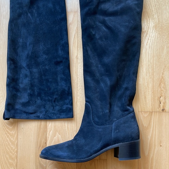 Dior thigh-high suede over the knee boots - Picture 3 of 11